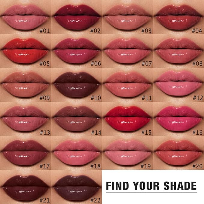 Kaely Longwear No-Budge Lipstick for Women, Highly Pigmented Liquid Lip Color Makeup, Non-Transfer Lip Gloss Stain Waterproof Smudge Proof 24 Hour, Instant Shine, Vegan & Cruelty-Free, 02 ROYA