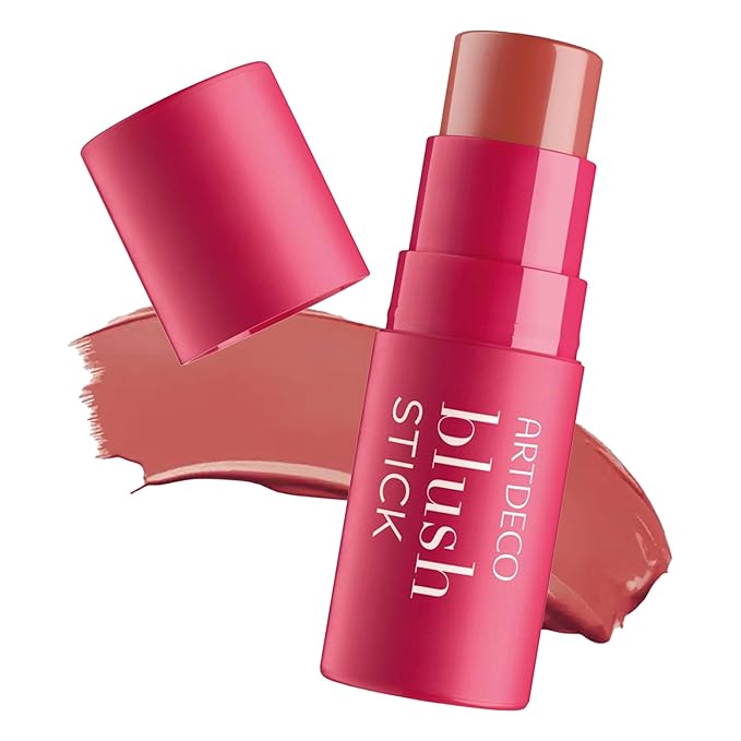 ARTDECO Blush Stick Studio City – Cream Blush with Buildable Color – Easy to Blend Makeup Stick for a Fresh & Natural Finish – Vegan & Cruelty Free – 0.17 oz