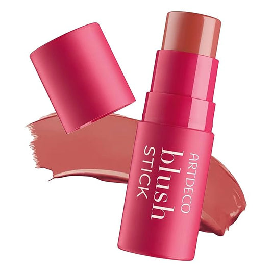 ARTDECO Blush Stick Studio City – Cream Blush with Buildable Color – Easy to Blend Makeup Stick for a Fresh & Natural Finish – Vegan & Cruelty Free – 0.17 oz