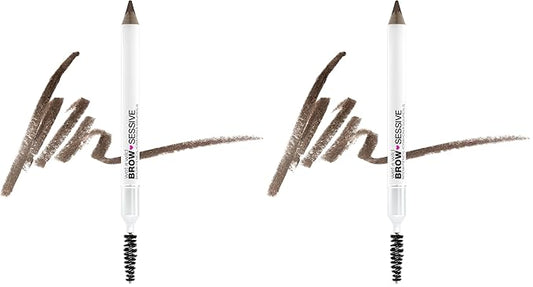 wet n wild Brow Pencil, Medium Brown | Ultra-Precise | Dual-Ended Spoolie | Buildable Formula | Cruelty-Free & Vegan