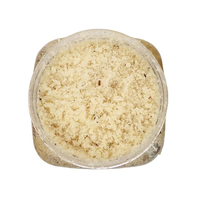 Sugar Scrub USDA Organic and Vegan, Lemongrass Body Scrub with Shea Butter, Refreshing, Gentle Exfoliant, Great for Rough, Dry Skin, Lips, Feet and Elbows, Coconut Oil and Avocado Oil, 16oz