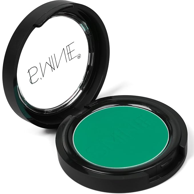 IS'MINE ISMINE Single Green Matte Eyeshadow, High Pigment, Longwear, Intense Color Best Single Green Eyeshadow Eye Makeup for Day & Night