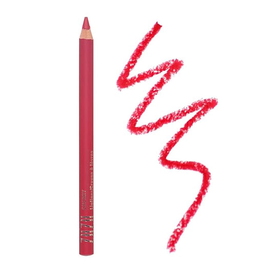 Zuzu Luxe Lip Pencil, Creamy Lipliner, long lasting, Infused with Jojoba Seed Oil and Aloe for ultra hydrated lips. Natural, Paraben Free, Vegan, Gluten-free,Cruelty-free, Non GMO, (1, Cherry)