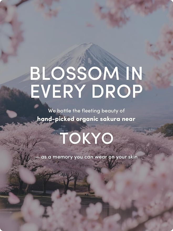 Kustie Petal Body Wash - Cherry Blossom Petals - Squalane & Hyaluronic, Antioxidant, Balance & Hydrate Skin丨Nature Sakura & Niacinamide丨Paraben, Phthalate Free for Sensitive & Dry Skin, 16.9 fl oz