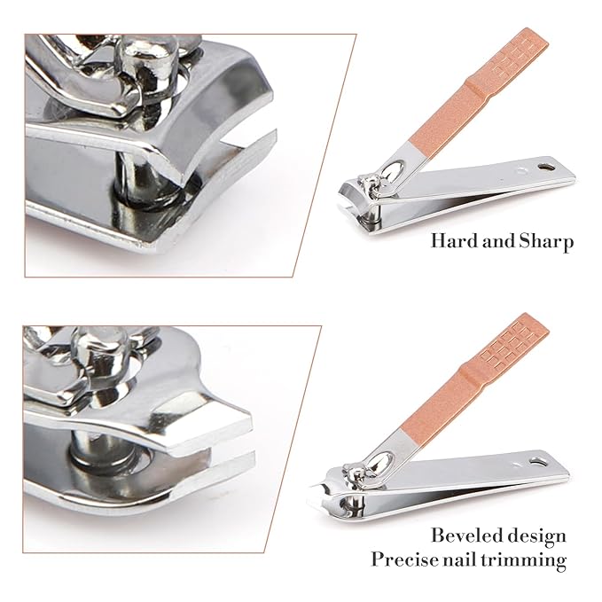 Nurse Gifts for Women,School Nurse Christmas Gift Nurses Week Appreciation Cool Nail Clippers Manicure Kit Gifts for Women Nurses Female Graduation Gift Stocking Stuffers Pedicure Cuticle Trimmer Set