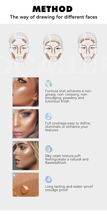 Natural Blush Stick for Cheeks & Lips - Creamy, Buildable, Vegan Makeup ，Long-Lasting, Easy Blend, Travel-Friendly (10)