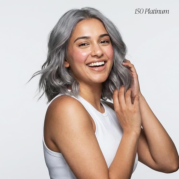 Adore Semi Permanent Hair Color (150 Platinum) (2 Pack) | Vegan & Cruelty-Free Grey Hair Dye | No Ammonia, No Peroxide, No Alcohol | 4 Fl Oz