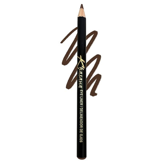Eyeliner Pencil, Glide On, Waterproof, Ultra Smooth & Creamy Application, Long-Lasting, Matte Finish Versatility, Smudge-Proof, Ophthalmologist Tested, Cruelty Free & Vegan, #16 Dark Brown