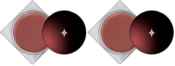 Colorbar Sinful Lip N Cheek Mousse Tint - Powder Matte Blush for Cheeks and Tinted Lip Balm - 2 in 1 Weightless Formula - 003 Coco Berry - 0.14 oz (Pack of 2)