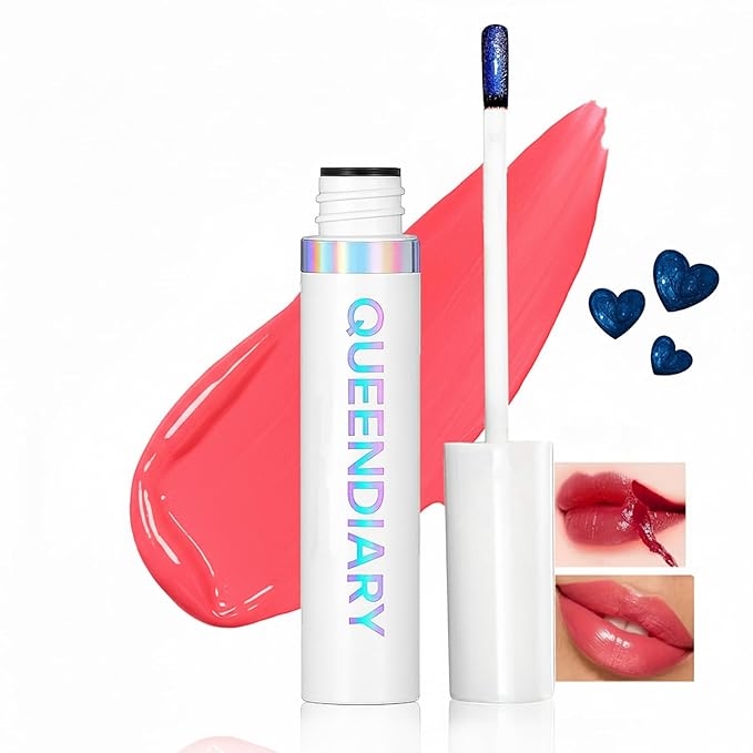 Lip Stain Peel off, Peel Off Lip Stain - Long Lasting Matte Lip Tattoo Transfer Proof Lipstain Infused with Hyaluronic Acid & Vitamin E for All Skin Types Vegan & Cruelty-Free