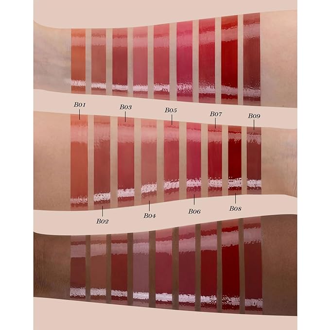 Flower Knows Swan Ballet Shine Lipstick,Hydrating Solid Lip Gloss,Moisturizing Red Tinted Lip Balm-Long Lasting Lip Gloss in Balm for Girls&Women(B07 Ballet Dream)