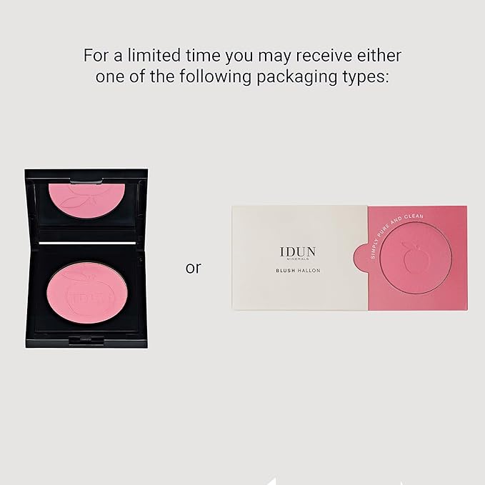 Blush - 005 Hallon by Idun Minerals for Women - 0.18 oz Blush