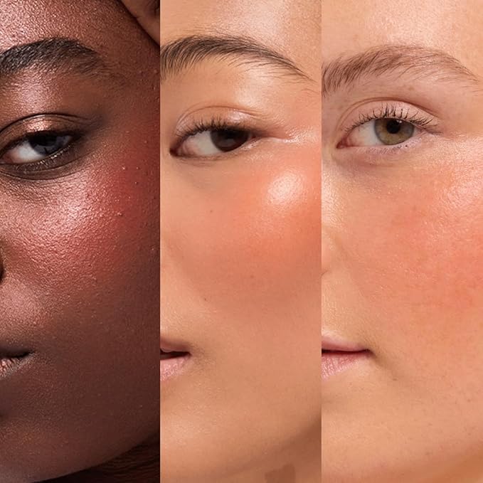 about-face Blush Rush Liquid Blush – Hydrating, Buildable Formula with Jojoba Oil, Hyaluronic Acid, and Squalane – Long-Lasting Dewy Finish – Vegan & Cruelty-Free (Pit Stop – Orange Peach)