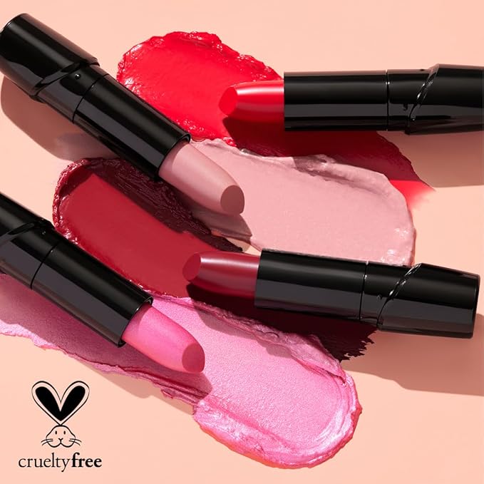 wet n wild Silk Finish Lipstick, Hydrating Rich Buildable Lip Color, Formulated with Vitamins A,E, & Macadamia for Ultimate Hydration, Cruelty-Free & Vegan - Fuchsia with Blue Pearl