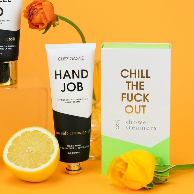 Aromatherapy Shower Steamers Set of 8 - Spa Self Care Gift - Vegan, Cruelty Free - Paraben, Sulfate & Phthalate Free - Bath Bomb Alternative, Gift Set (Chill The Fuck Out - Euclalyptus)