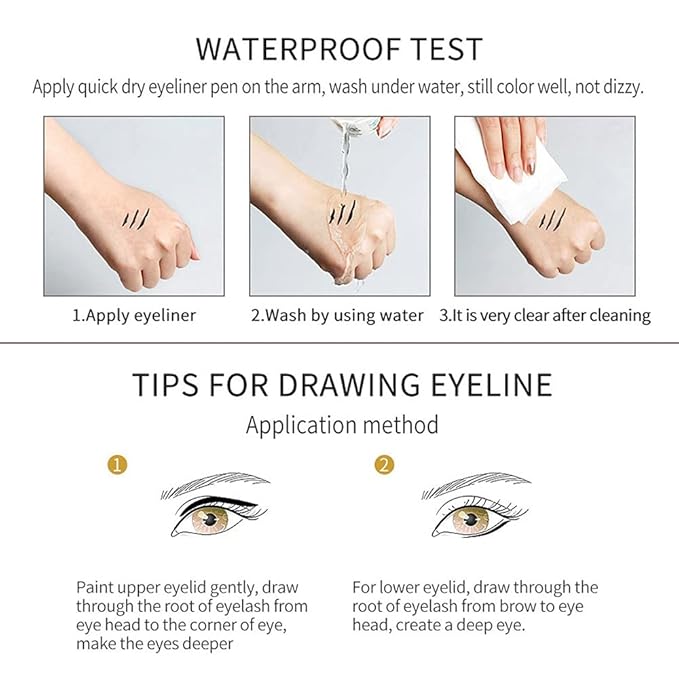 Kaely 12Pcs Glitter Gel Eyeliner Pencil Set for Women, Color Eye Liner Waterproof Smudge Proof with Sharpener, High Pigmented Eye Makeup Liners, lapiz de ojos delineador de ojos contra el agua, 01