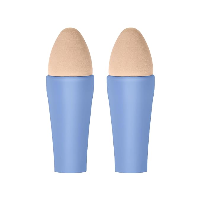 Alleyoop Multi-Tasker 4-in-1 Makeup Brush - All-in-One Multi-Tasking Blending Sponge Refill 2-Pack