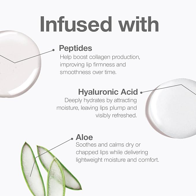 Palladio Lip Glaze Serum, Hydrating Lip Gloss with Peptides & Hyaluronic Acid for Plump, Smooth, and Nourished Lips – Vegan, High-Shine, Non-Sticky Finish (Cherry Sangria)