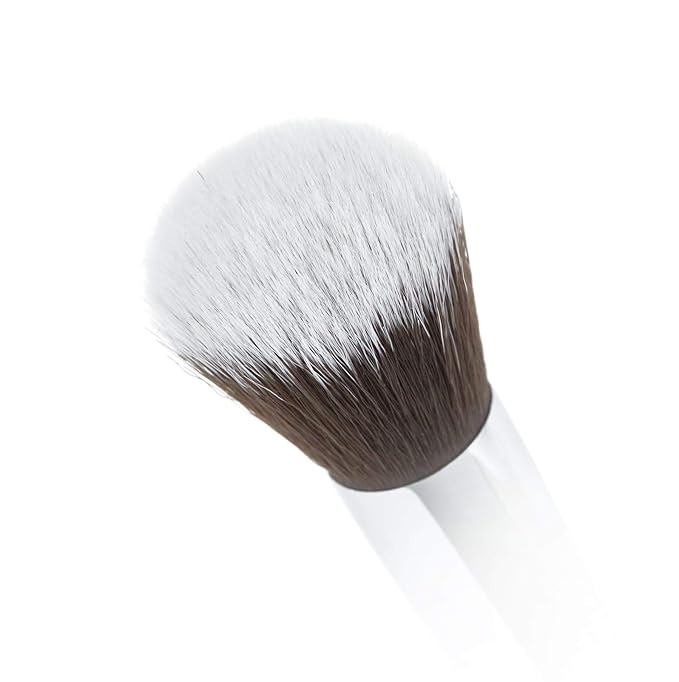 Nanshy Face Perfector Blush Brush - Bronzer Brush & Contour for Powder & Cream Face Makeup Application & Blending - Fluffy Highlighter Brush - Vegan & Cruelty-Free - Black