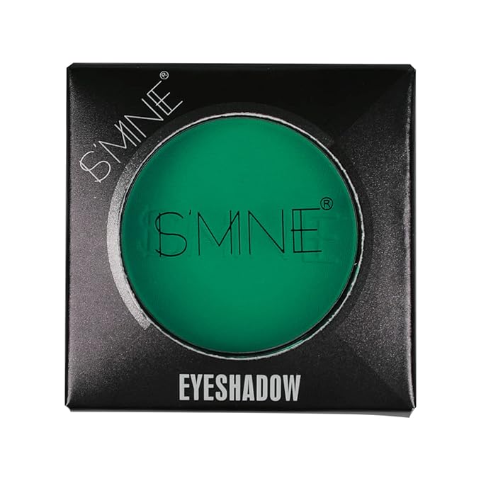 IS'MINE ISMINE Single Green Matte Eyeshadow, High Pigment, Longwear, Intense Color Best Single Green Eyeshadow Eye Makeup for Day & Night