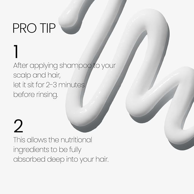 Scalp Strengthening Shampoo for Hair Growth & Anti-Loss | Vegan Ceramide Haircare Routine with Rosemary Oil, Biotin and Caffeine, Paraben Free, Korean Hair Care, 13.5 Fl. oz.