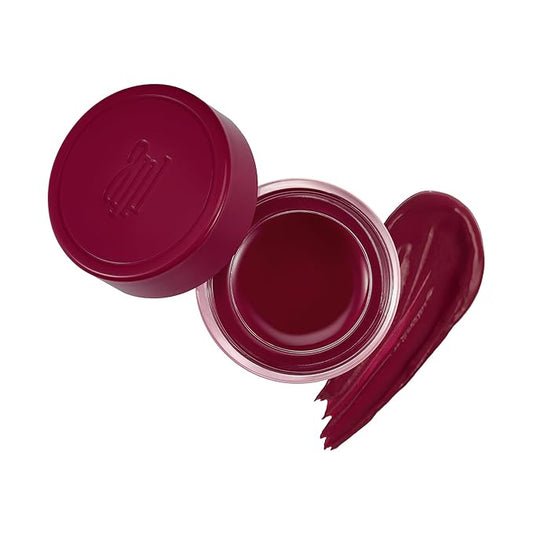 anillO Fig Haze Glow Balm - Hydrating & Moisturizing Lip Balm and Blush for Cheeks with Hibiscus Collagen, Coconut Oil and Volufiline - Lightweight, Buildable, Vegan Korean Skin Care (5g, 0.18 oz)