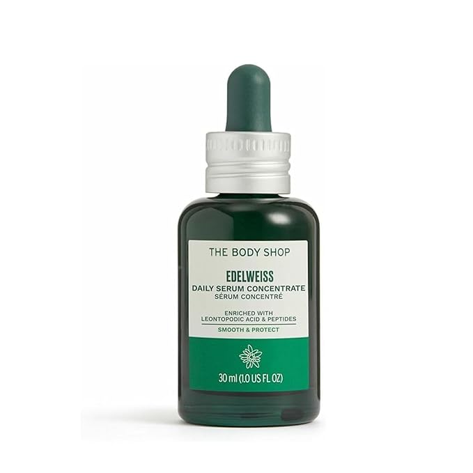 The Body Shop Edelweiss Daily Serum Concentrate – Hydrates and Refreshes Skin – Vegan – 30ml