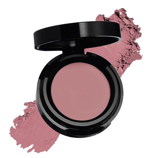 Sandstone Scandinavia Hypoallergenic Eyeshadow – Long-Lasting, Blendable Single Eye Shadow – Fragrance-Free & Vegan – For Sensitive Eyes – 414 Light Rose