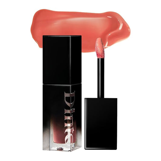 DINTO Blur-Glowy Lip Tint - Glossy Finish, Hydrating, Long Lasting, Lightweight Texture, Non-Sticky, Vegan & Cruelty-Free, K beauty (201 Nobilitas, 0.11 fl.oz)