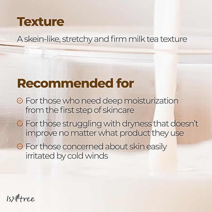 ISNTREE Yam Root Vegan Milk face Toner 200ml, 6.76 fl.oz | Deep Moisture with Plant-Based Milk Complex | Gentle Hydration for Dry & Sensitive Skin | Vegan Korean Skincare