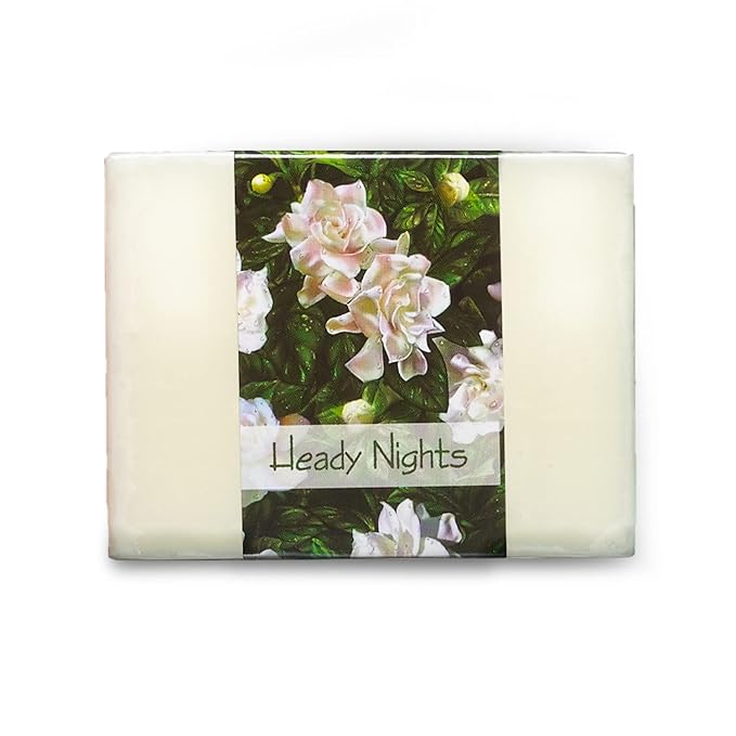 Glycerin Bar Soap Heady Nights Scent - Natural, Vegan-Friendly, Hypoallergenic - Moisturizing and Hydrating with 100% Vegetable Glycerin - Sulfate-Free, Paraben-Free, Chemical-Free - 4.5 oz
