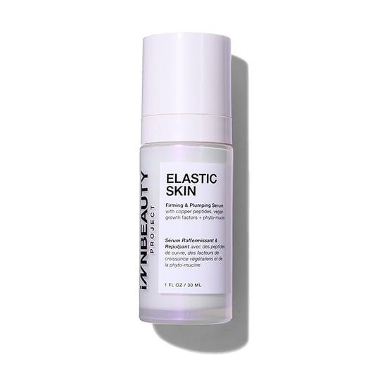 INNBEAUTY Project Elastic Skin Firming & Plumping Growth Factor Serum with Copper Peptides, 1 OZ (30ml)