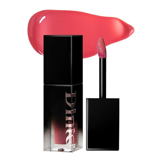 DINTO Blur-Glowy Lip Tint - Glossy Finish, Hydrating, Long Lasting, Lightweight Texture, Non-Sticky, Vegan & Cruelty-Free, K beauty (207 Fidentia, 0.11 fl.oz)