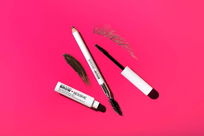 wet n wild Brow-Sessive Brow Pencil, Ultra-Precise Dual Ended Spoolie Brush for Perfect Buidlable Blendable Shaping, Natural Lasting Shades for Every Brow, Cruelty-Free & Vegan - Taupe(Packaged)