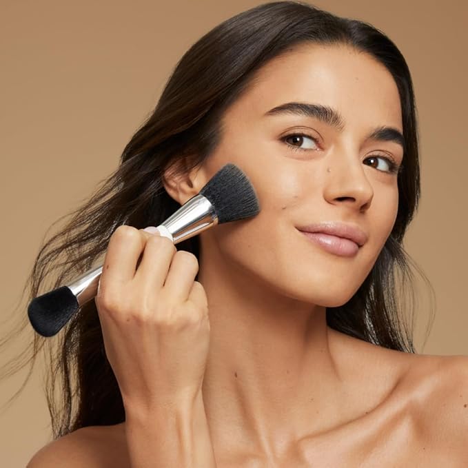 The Essential Brush Set | 4 dual-ended brushes, soft vegan bristles, travel friendly, Woosh Beauty