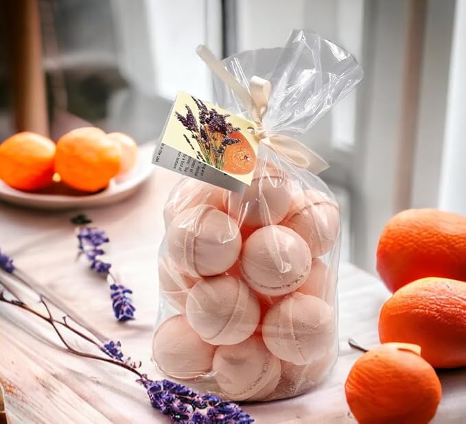 Bath Bombs Set of 14 Bombs 1 oz/ea, USA Handmade Bath Fizzies, Shea & Coco Butter | Working Great for Dry Skin | Birthday Gift Idea | Natural Ingredients Vegan & Cruelty Free - Autumn Magic