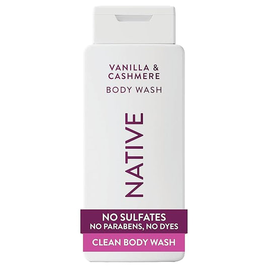 Native Vanilla & Cashmere Body Wash 18 fl oz