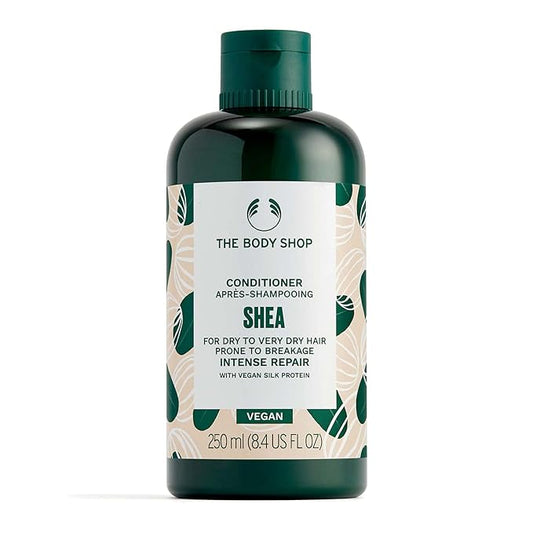The Body Shop Shea Intense Repair Conditioner – For Dry to Very Dry Hair Prone to Breakage – Vegan – 8.4 oz