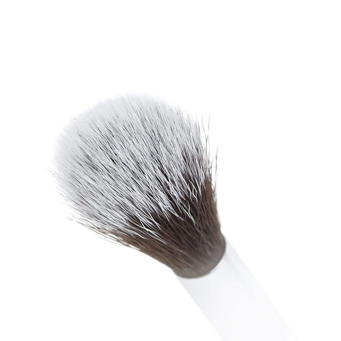 Nanshy Face Shaper Blush Brush - Bronzer Brush & Contour Brush for Powder & Cream Face Makeup Application & Blending - Fluffy Highlighter Brush - Vegan & Cruelty-Free - Black