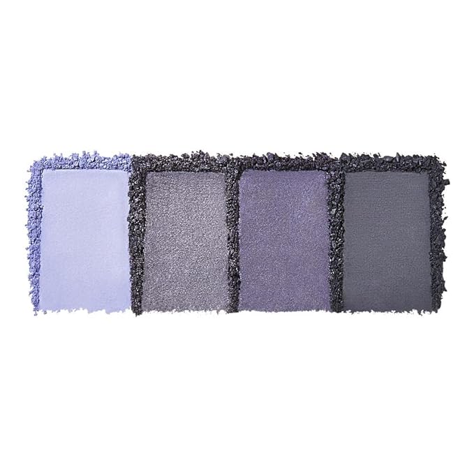e.l.f. Bite-Size Eyeshadow, Ultra-Pigmented Eye Makeup Quad, 4 Matte & Shimmer Shades, Creamy & Blendable Powder, Açaí You, 0.12 Oz