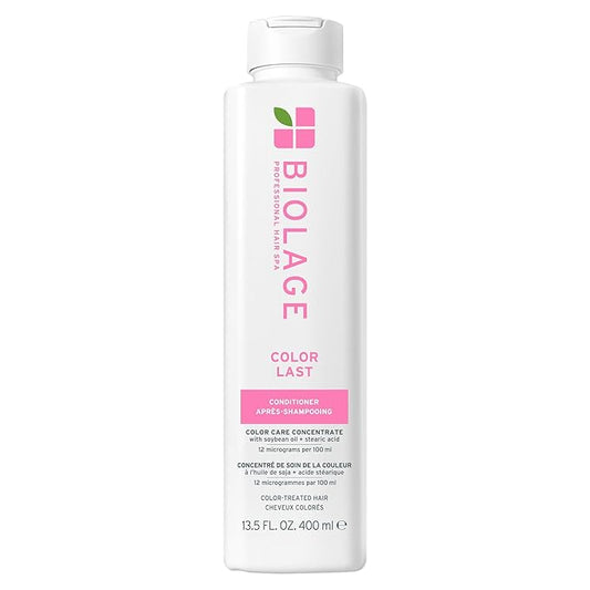 Biolage Color Last Conditioner - Protects & Preserves Color Treated Hair, Hydrates & Repairs Damaged Hair, Adds Shine, Vegan, Paraben-Free, 13.5 Fl Oz