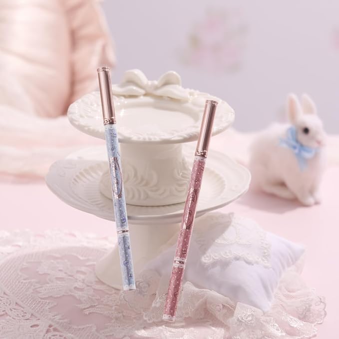 Flower Knows Bunny Garden Gel Eyeliner,Dual-Ended Gel Eyeliner Pencil,Waterproof & Longlasting,Smudge Proof Satin Finish Formula,Cruelty-Free & Vegan (01 Natural Black)