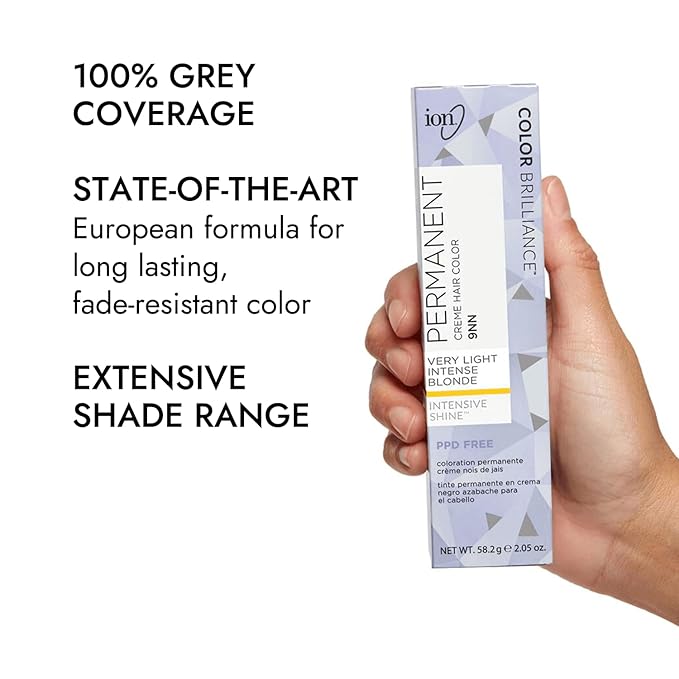 Ion Permanent Creme Hair Color - Very Light Intense Blonde 9NN