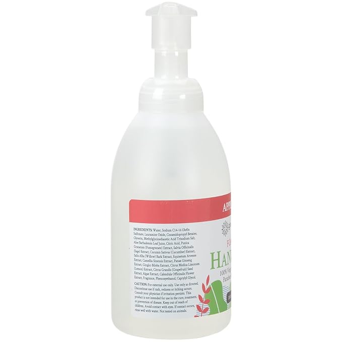 Ginger Lily Farms Botanicals All-Purpose Foaming Hand Soap Refill, 100% Vegan & Cruelty-Free, Apple Pear Scent, 20 Fl Oz (Pack of 1)