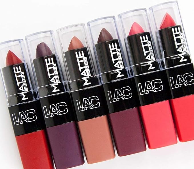 L.A. COLORS Matte Lipstick, Mysterious CML471 (Pack of 2)