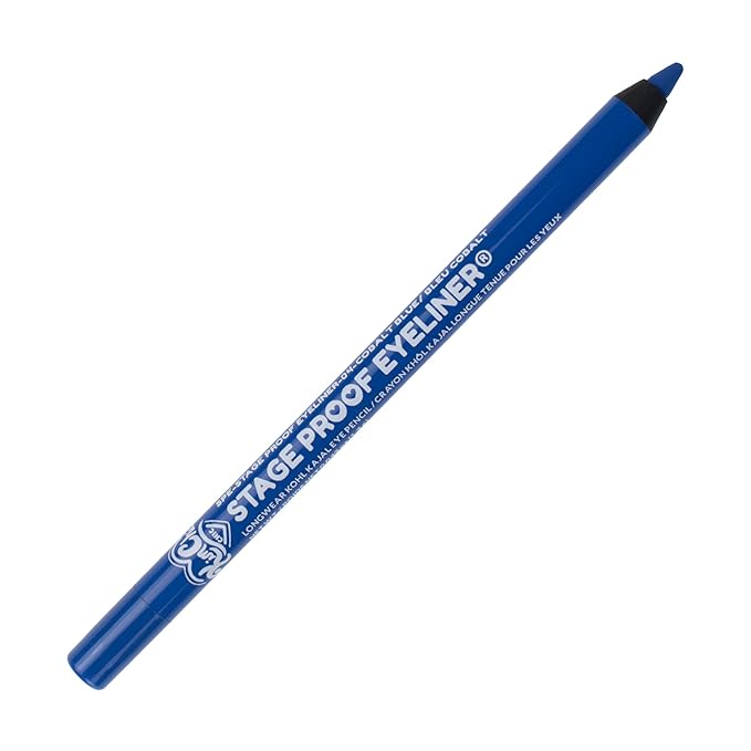 KimChiChic Beauty Stage Proof Eyeliner, Waterproof & Smudge-Proof Creamy Pigmented Pencil, Ultra Creamy, Long-Lasting Liner with Jojoba Oil & Shea Butter, Vegan & Cruelty-Free, 04 Cobalt Blue