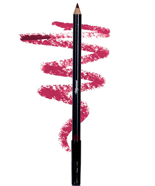 Mynena Red Rose Creamy Matte Waterproof Lip Liner | Long Lasting Transfer-Proof | Sharpenable | Blendable Pencil for Defined Lips