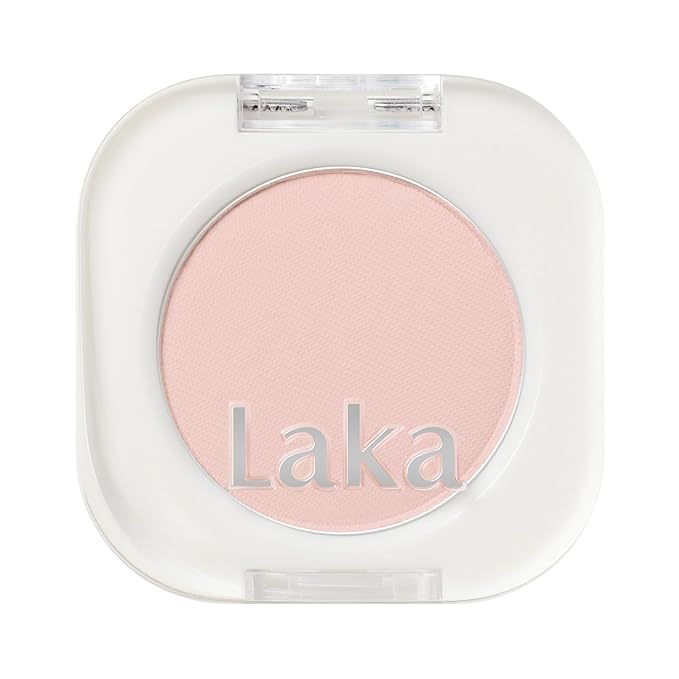 Laka Mono Single Eyeshadow, High Pigment Eye Shadow, Easy Apply, Long Lasting Color, Smooth Blendable Formula, Vegan, K-Beauty (#929 Cheerful)