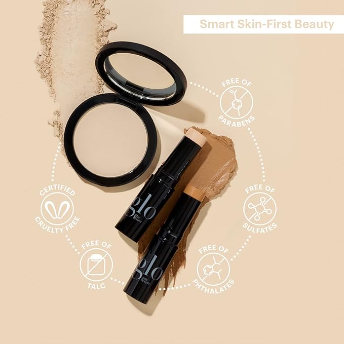 Glo Skin Beauty Cream Stay Shadow Stick (Concord) - Multi-Purpose Eyeshadow Mineral Makeup Can Also Be Used as Liner on Lips or Cheeks, 12-Hours of Wear