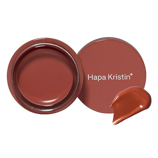 Hapa Kristin Gleam Glow Lip and Blush | a Classic, Vibrant Red that brings a Fresh, Lively Energy | perfectly pairs with Hapa Kristin Colored Contacts, 0.148 Oz (4.2g) (Burnt Orange 202, one)